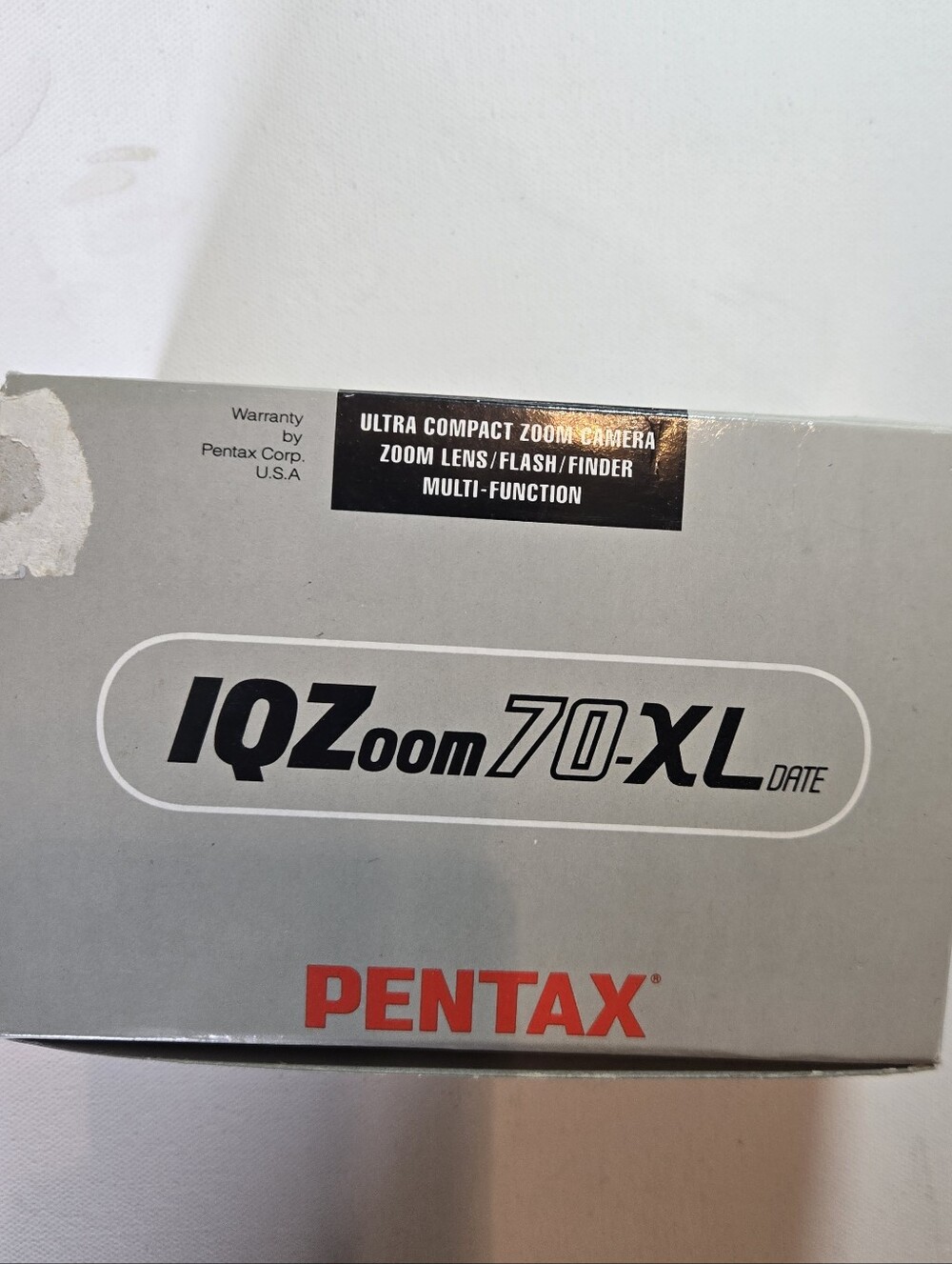 Pentax IQZoom 70-XL Date 35mm Film Camera Point & Shoot AF Zoom Boxed Manual - Picture 2 of 4
